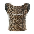 thumbnail image 1 of Huhudde Women's Low Waist Shorts with Sequins And Leopards Pattern Evening Party Outfit Streetwear Great For Nightclub Outfits, 1 of 19