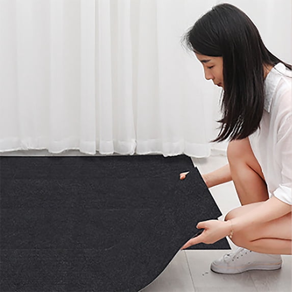 Huhuzaio Doormat Carpet Tiles 24" X 24" Peel And Stick Self Adhesive Square Carpet With Soft Pad Non Slip Carpet Floor Tiles Easy Diy For Bedroom Living Room Area Rugs For Livingroom Kitchen Decor