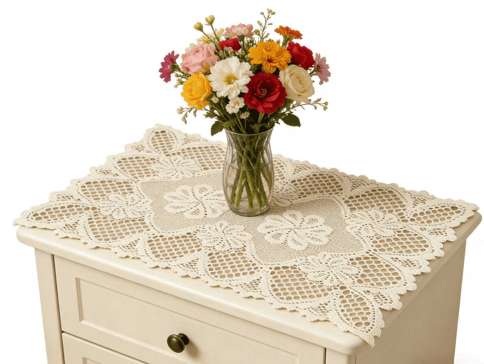 lace dresser covers Wholesale Lace Table Runners, Overlays and Chair Sashes