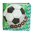 thumbnail image 1 of HuiXinOu 20 Count Soccer Themed Paper Napkins Disposable Party Napkins for Football Birthday Sports Game Day Party Supplies, 1 of 7