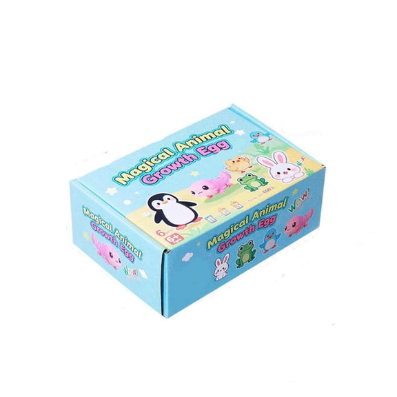 HuiXinOu 6-Pack Animal Solid Color Hatching Eggs, Surprise Design, Suitable for Kids, Perfect Easter Basket Stuffers, Fun and Educational