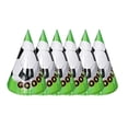 thumbnail image 1 of HuiXinOu 6 Pack Soccer Party Hats Football Theme Cone Hats Birthday Celebration Sports Event Party Favors Decorations Supplies for Kids Adults, 1 of 6