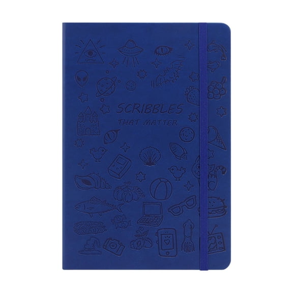 HuiXinOu A5 Softcover Student Notebook Cute Cartoon Design Stamped Page Diary with Bandage for Business Note Taking School Daily Writing