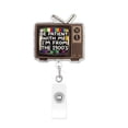 thumbnail image 1 of HuiXinOu Automatic Retractable Badge Reel Clip, Heavy Duty Neck Lanyard Holder for ID Card Key Access, Office Security Essential, 1 of 6