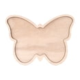 thumbnail image 1 of HuiXinOu Butterfly Pattern Wooden Serving Tray Decorative Tabletop Tray Multipurpose Organizer for Home Party Dessert Display Daily Use, 1 of 6