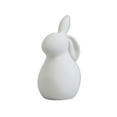 thumbnail image 1 of HuiXinOu Ceramic Tabletop Decor Easter Bunny Figurine Home Decoration Living Room Office Desk Decor Gift for Kids Women Easter Spring Party, 1 of 6