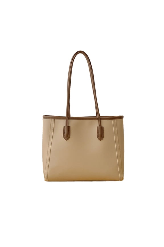 Commuter Tote Bag for Women, High Quality Leather Feel Handbag, Versatile Fall Winter Shoulder Bag for Work Office, Spacious Laptop Purse, Daily Professional Use