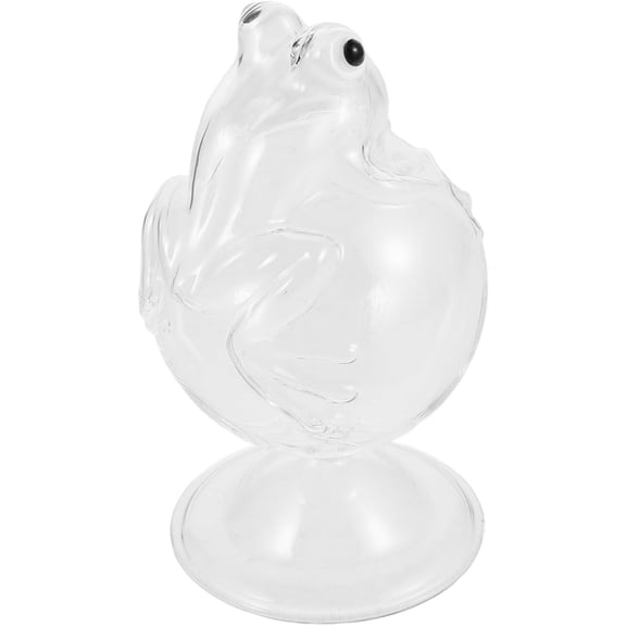 HuiXinOu Cute Frog Crystal Cocktail & Whiskey Glass Funs Drinking Glassware For Home Bar Entertaining And Party Use for Men Party Supplies Room Decor, B