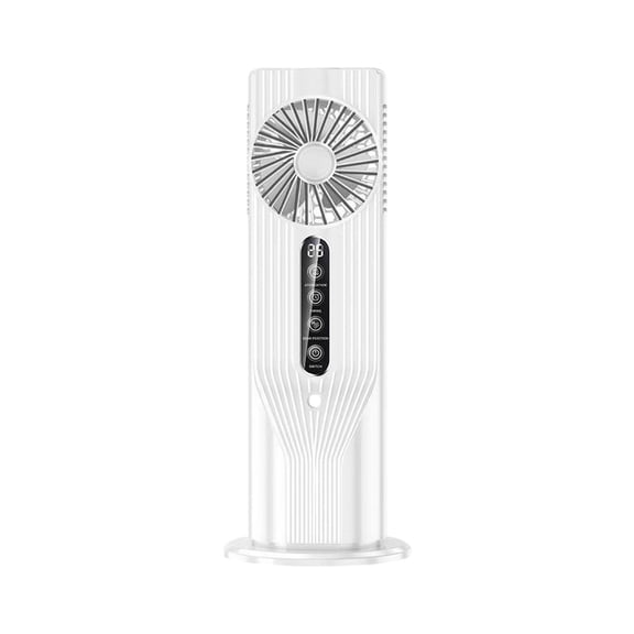 HuiXinOu Desktop Tower Fan, with Multiple Speed Settings, Built-in Water Tank for Refreshing Mist, Quiet and Efficient, Suitable for Home, Offices and Bedrooms, Cool Comfort ,Portable