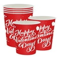 thumbnail image 1 of HuiXinOu Disposable Paper Cups Festive Red Valentines's Day Designs - Durable For Hot & Cold Beverages, Party Supplies For Themed Celebrations 20-pack., 1 of 6