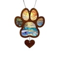 thumbnail image 1 of HuiXinOu Dog Paw Commemorative Wooden Pendant Pet Sympathy Gift Love For Dogs Pet Memorial Decoration For Home Keepsake And Pet Loss Remembrance, 1 of 6