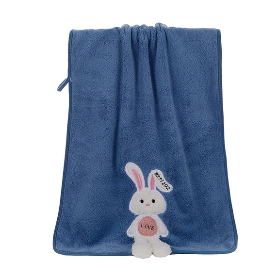 HuiXinOu Easter Bunny Towel Face Hand Towel Thickened Absorbent Bathroom Toilet Soft Quick Dry Guest Towel For Spring Holiday Decor