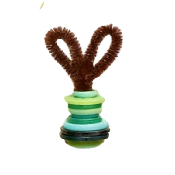 HuiXinOu Easter Button Craft Kit, Make Your Own Bunny DIY Supplies for Kids, Family, Classroom, Spring Party Activity, Holiday Art and Craft Project Spring Decor