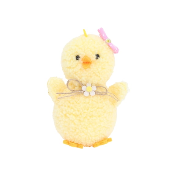 HuiXinOu Easter Chick Hanging Decoration Polyester Spring Holiday Ornament for Home Party Wall Tree Decor Festive Embellishment