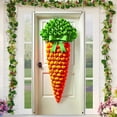 thumbnail image 1 of Easter Banner Spring Party Decorations, Easter Door Carrot Curtain Suitable for Party Favors Supplies,Room Garden Wall Decoration Holiday Decoration Background Banner, 1 of 6
