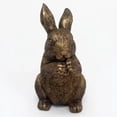 thumbnail image 1 of HuiXinOu Easter Desktop Bunny Ornament Resin Figurine Tabletop Decoration for Home Office Desk Easter Holiday Party Display, 1 of 6