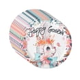 thumbnail image 1 of HuiXinOu Easter Disposable Paper Plates Cartoons Printed Festive Dinner Plates Cute Bunny And Easter Egg Paper Plates Suitable Spring Holiday Easter Decorations Party Supplies, 1 of 6