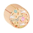 thumbnail image 1 of HuiXinOu Easter Disposable Paper Plates Cartoons Printed Festive Dinner Plates Cute Bunny And Easter Egg Paper Plates Suitable Spring Holiday Easter Decorations Party Supplies, 1 of 6