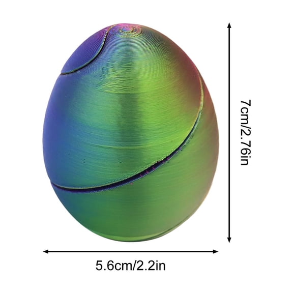 HuiXinOu Easter Eggs Printed Eggs Toy Easter Eggs for Easter Hunt, Basket Stuffers Fillers, Classroom Prize Supplies, Filling Treats and Party Favor Easter Gift Ideas, E