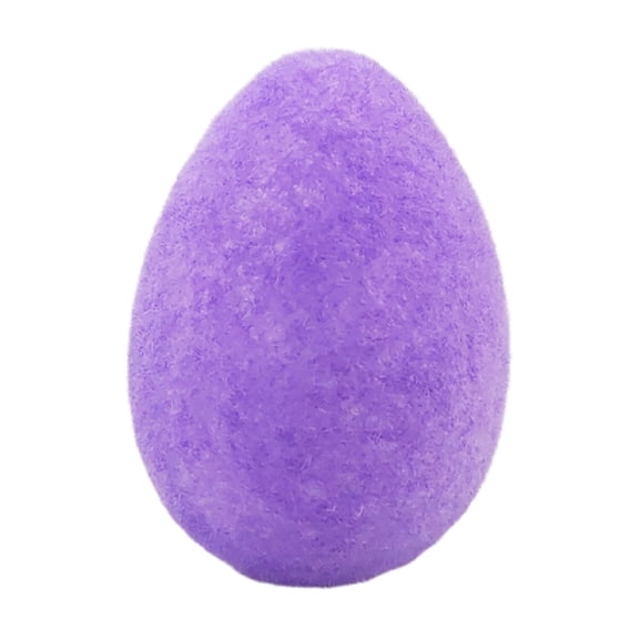 HuiXinOu Easter Flocked Foam Eggs, Modern Style with Multiple Colors, Decorative Eggs for Easter Baskets, Tabletop Decor and Easter Celebrations