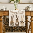 thumbnail image 1 of HuiXinOu Easter Table Runner, Polyester Rectangle Table Cloth for Indoor Outdoor Party, Spring Summer Kitchen Dining Decor, 1 of 9