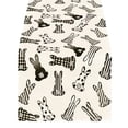 thumbnail image 1 of HuiXinOu Easter Table Runner with Rabbit Floral Egg Design Holiday Party Table Decor, Tablecloth Placemat for Dining Room Kitchen Spring Celebration 59 x 13 in, 1 of 6