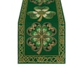 thumbnail image 1 of HuiXinOu Easter Table Runner, St. Patrick's Day Shamrock Kitchen Dining Table Decor for Home Party Holiday Celebration Decoration, 1 of 7