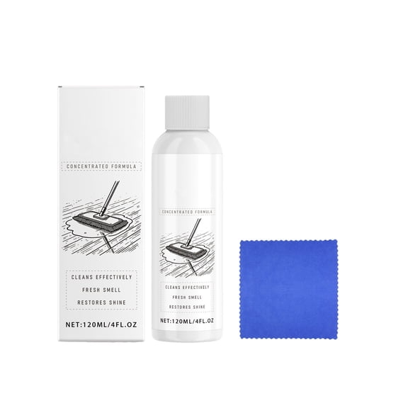 HuiXinOu Floor Cleaner Kit, 4.06 fl oz, Multi-Surface Polish and Maintenance, Suitable for Hardwood Floors and Tiles, Daily Home Floor Cleaning