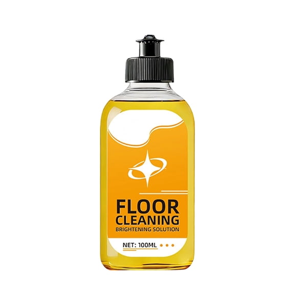 HuiXinOu Floor Cleaning Brightening Liquid, Concentrated Formula, Cleans and Removes Stains from Tiles and Wooden Floors, Long-Lasting Shine, Suitable for Household Use