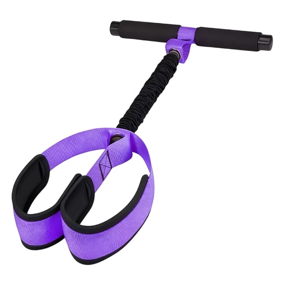 HuiXinOu Foot Pedal Exerciser Leg Stretcher Sit-up Assist Resistance Bands for Home Fitness Training Physical Therapy