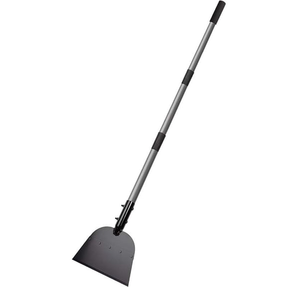 HuiXinOu Garden Cleaning Scraper Tool, Multifunctional Steel Lawn Edger Weeder and De-icing Shovel for Outdoor Yard Maintenance