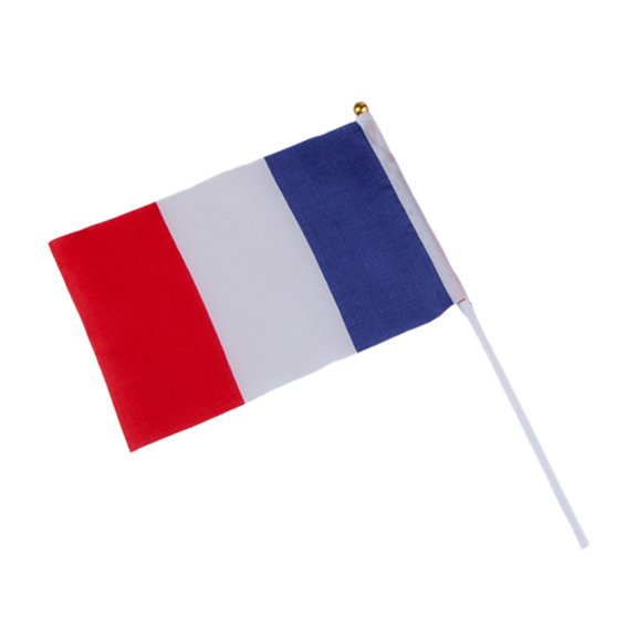 HuiXinOu Hand Crank Football Fan Flag 8.2x5.5in, Small Hand Wave Flags for Sports Games, Watching Parties, Tailgating, Bar, Stadium Theme Decoration Spring Decor