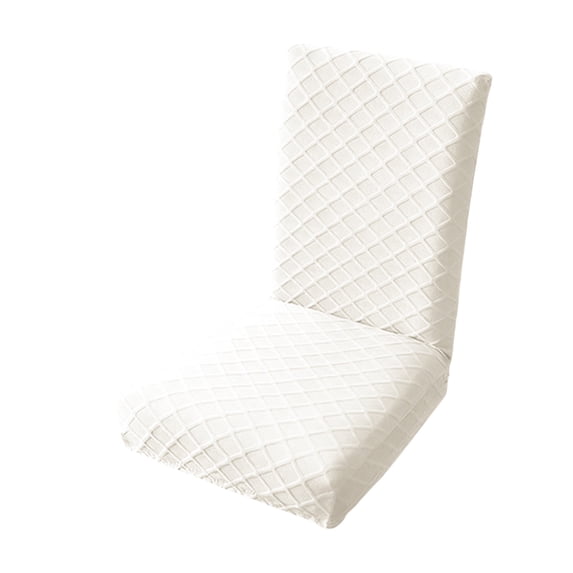 HuiXinOu High Back Stretch Chair Covers 2-Pack, Elastic Dining Chair Slipcovers for Tall Back Chairs, Washable Seat Protectors for Home Wedding Party, Nylon Spandex
