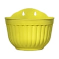 thumbnail image 1 of HuiXinOu Indoor Outdoor Wall Mounted Planters with Drainage Holes, Decorative Hanging Plant Pots for Balcony, Terrace, Patio and Home Greenery Display, Sturdy Wall Planter, 1 of 6