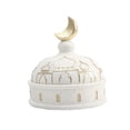 thumbnail image 1 of HuiXinOu Islamic Ramadan Resin Decor, Handcrafted Mosque Model and Tower Ornament, Storage Function Figurine, Perfect for Home Display and Ramadan Decoration, 1 of 6