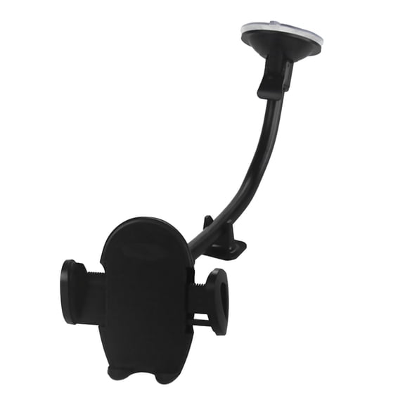 HuiXinOu Lengthened Suction Cup Car Phone Holder Flexible Gooseneck Mount Universal for Truck Bus Van Navigation Dashboard Windshield