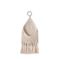 thumbnail image 1 of HuiXinOu Macrame Wall Organizer, Handwoven Hanging Mail Basket for Keys & Letters, Home Office Boho Decor, Woven Wall Storage, 1 of 6