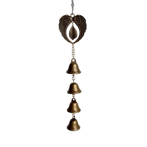 HuiXinOu Metal Wind Chime 13 Inch, Feng Shui Garden Wind Chimes for Outdoor Patio, Courtyard, Terrace Decoration, Soothing Sound Maker for Home, Yard