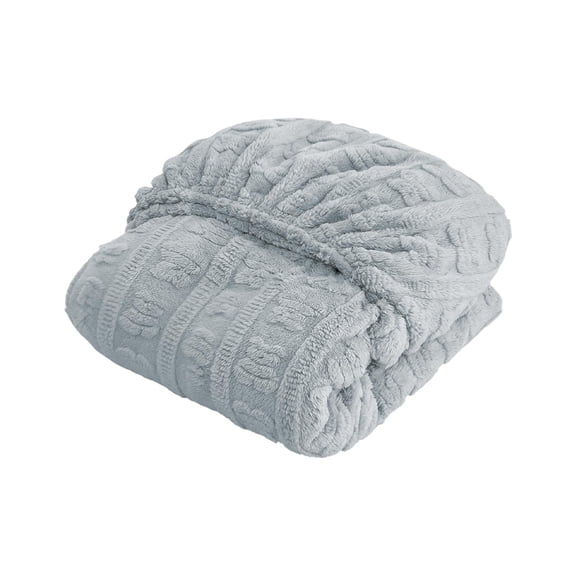 HuiXinOu Milk Wool Fitted Sheet, Winter Warm Flannel Bed Sheet, Full Coverage Mattress Protector, Double-Sided Fleece, Queen Size