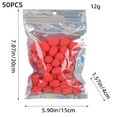thumbnail image 1 of HuiXinOu Mini Easter Eggs Decor 50 Piece Bag, Small Colorful Plastic Eggs for Crafts Wreaths, Basket Fillers, Table Scatter, Party Supplies, 1 of 3