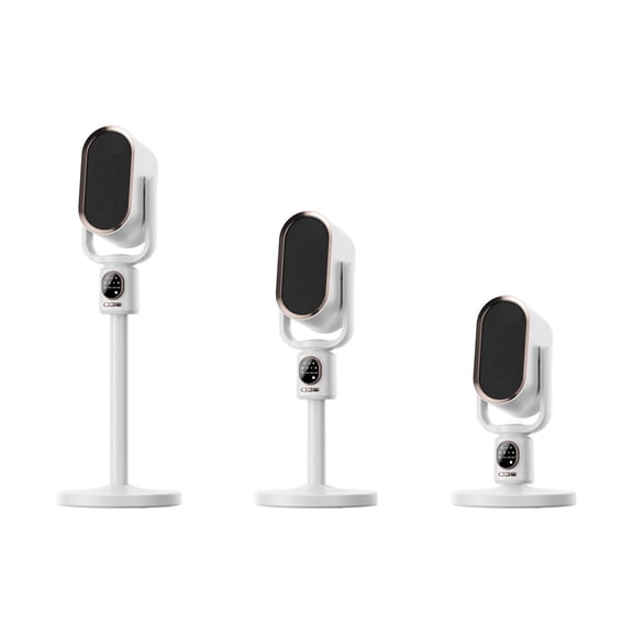 HuiXinOu Oscillating Heater Fan with Remote Control Timer for Home Office Desktop Standing Warm and Cool Air