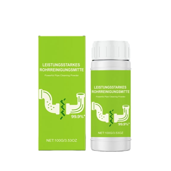 HuiXinOu Pipe Cleaning Unclogging Powder, Fast-Acting Formula, Clears Sinks, Kitchen and Toilet Drains, Prevents Blockages and Maintains Smooth Drainage