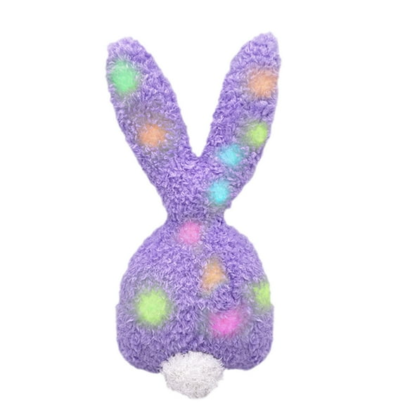 HuiXinOu Plush Easter Bunny Doll Stuffed Animal Toy Kawaii Decor for Kids Bedroom Party Supplies Soft Cute Gift