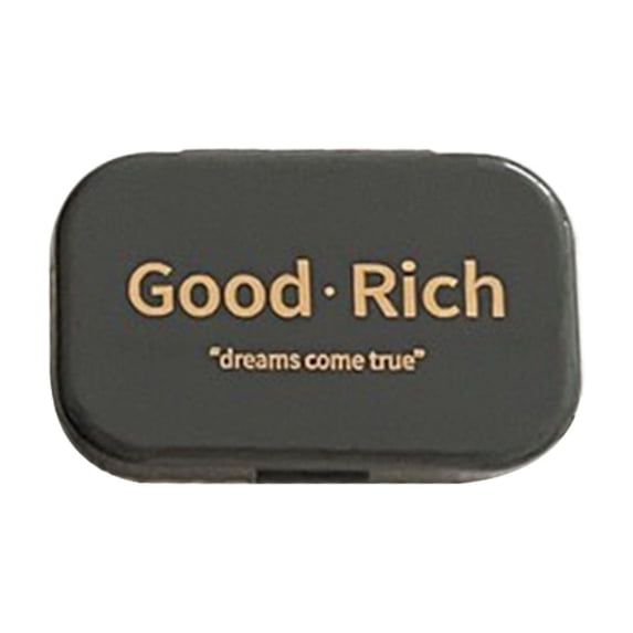 HuiXinOu Portable Contact Lens Case, Travel Storage Box for Daily Use, Compact Holder for Lenses and Glasses, Cute Design
