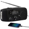 thumbnail image 1 of HuiXinOu Portable Solar Hand Crank Emergency Radio AM/FM/WB Multiband Radio With LED Torch 2000mAh Rechargeable Power Bank For Phone Charging And Camping, 1 of 7