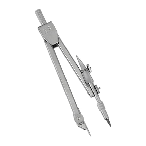 HuiXinOu Stainless Steel Compass Math Tool Set for Student Exam Painting Drawing Multi-Purpose Geometry Tool School Study Supplies