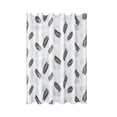 thumbnail image 1 of HuiXinOu Thick Plastic Waterproof Shower Curtain, Mildew Resistant Bathroom Curtain, Dry Wet Separation Shower Liner for Bathroom Toilet Bedroom Partition 31.5x70.9In, 1 of 6