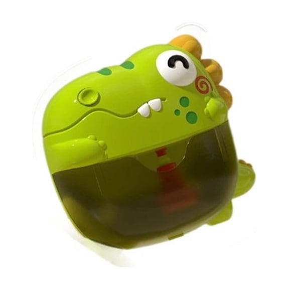 HuiXinOu Toddler Dinosaur Bubble Bath Toy Light Up Maker with Music Interactive Bathtub Toy for Kids Bath Time Fun and Entertainment