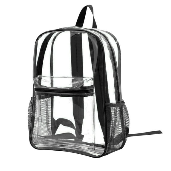 HuiXinOu Transparent Backpack Transparent Backpack Beach for Sports Activities and Games In Concert Festival