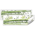 thumbnail image 1 of HuiXinOu Tropical Green Leaves Bathroom Wall Stickers Self Adhesive Beautification Decals Removable Decor for Bathroom Toilet Walls and Vanity Area Accents, 1 of 7